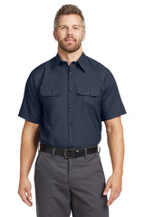 SY60 - Red Kap® Short Sleeve Solid Ripstop Shirt