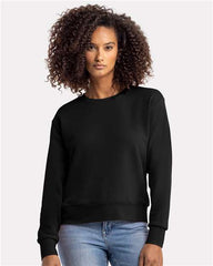 9084 Next Level Women's Laguna Sueded Sweatshirt