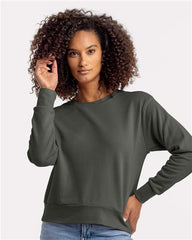 9084 Next Level Women's Laguna Sueded Sweatshirt