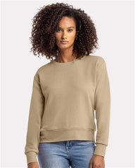 9084 Next Level Women's Laguna Sueded Sweatshirt