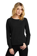 DT672 District Women's Featherweight French Terry Long Sleeve Crewneck