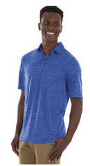 CR3814 - Men's Space Dye Polo