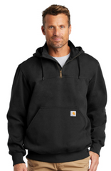 CT100617 - Carhartt Rain Defender Paxton Heavyweight Hooded Zip Mock Sweatshirt