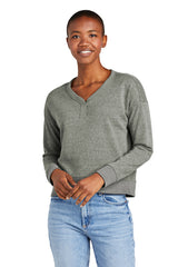 DT1312 Women's Perfect Tri Fleece V-Neck Sweatshirt