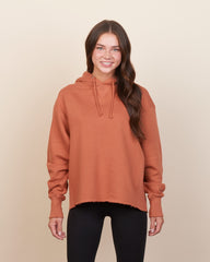 EZ313 Ladies Heavyweight Boxy Pullover