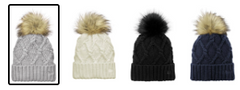 Fall 2023 NE911 New Era ® Faux Fur Pom Beanie