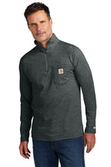 CT106660 Carhartt Force 1/4 Zip Long Sleeve T-Shirt