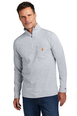 CT106660 Carhartt Force 1/4 Zip Long Sleeve T-Shirt