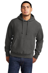 GDS101 Champion Reverse Weave Garment Dyed Hooded Sweatshirt