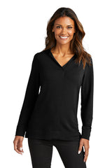 LK826 Port Authority Ladies Microterry Pullover Hoodie