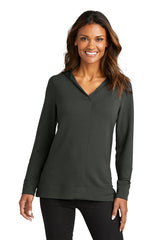 LK826 Port Authority Ladies Microterry Pullover Hoodie