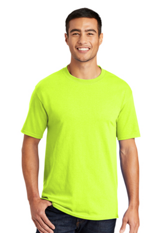 PC55T - Port & Company TALL Core Blend Safety Tee