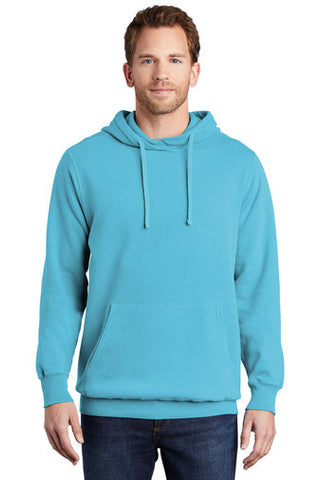 PC098H Port & Company Beach Wash Garment-Dyed Pullover Hooded Sweatshirt