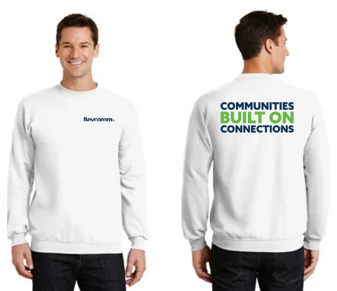 PC78 7.8-oz Bevcomm Crewneck Sweatshirt