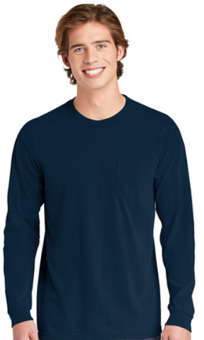 4410 Comfort Colors ® Heavyweight Ring Spun Long Sleeve Pocket Tee