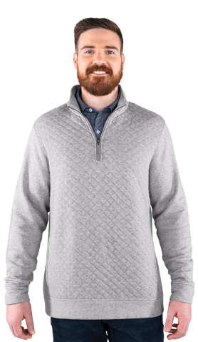 9371 MEN'S FRANCONIA QUILTED PULLOVER