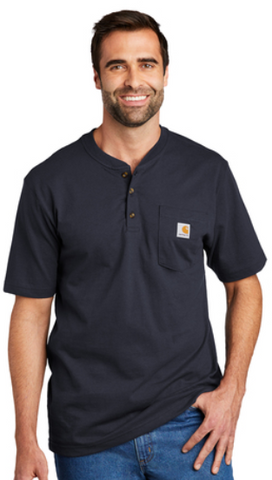 CTK84 Carhartt® Short Sleeve Henley T-Shirt