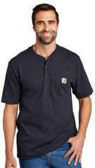 CTK84 Carhartt® Short Sleeve Henley T-Shirt