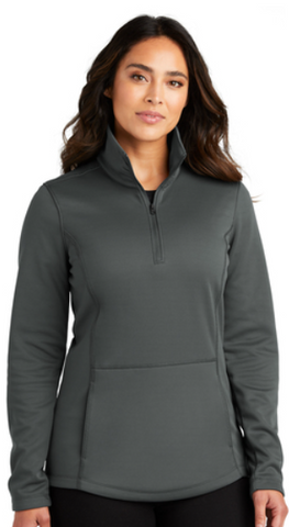 L804 Port Authority® Ladies Smooth Fleece 1/4-Zip