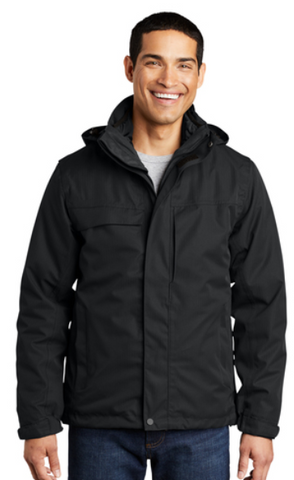 J302  Port Authority® Herringbone 3-in-1 Parka