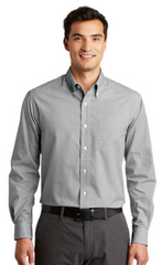 S639 Port Authority® Plaid Pattern Easy Care Shirt